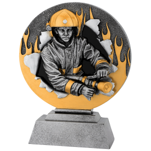 Figurină rășină pompier (cod intern 1810)