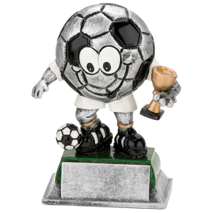 Figurină rășină minge de fotbal